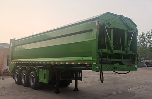 The requirements that must be carefully inspected and followed when using a dump semi-trailer